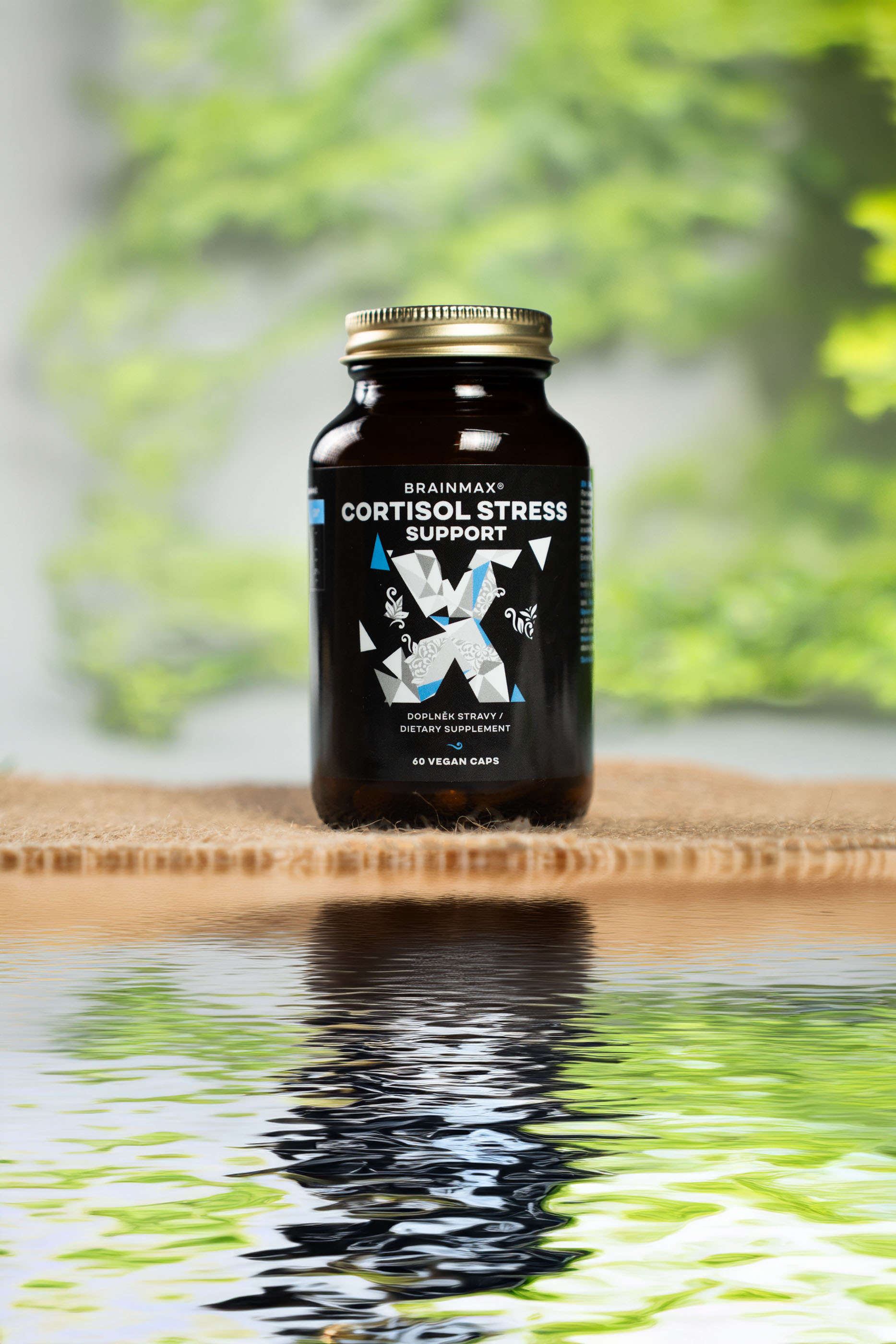 BrainMax Cortisol Stress Support, 90 rostlinných kapslí Obrázek