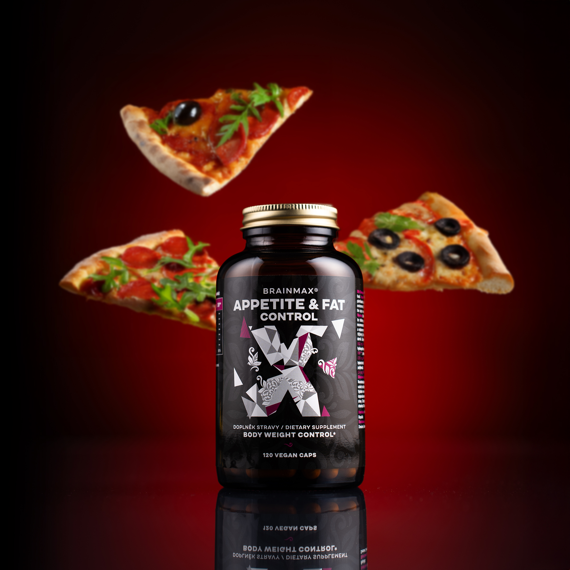BrainMax Appetite & Fat Control, 120 rostlinných kapslí Obrázek