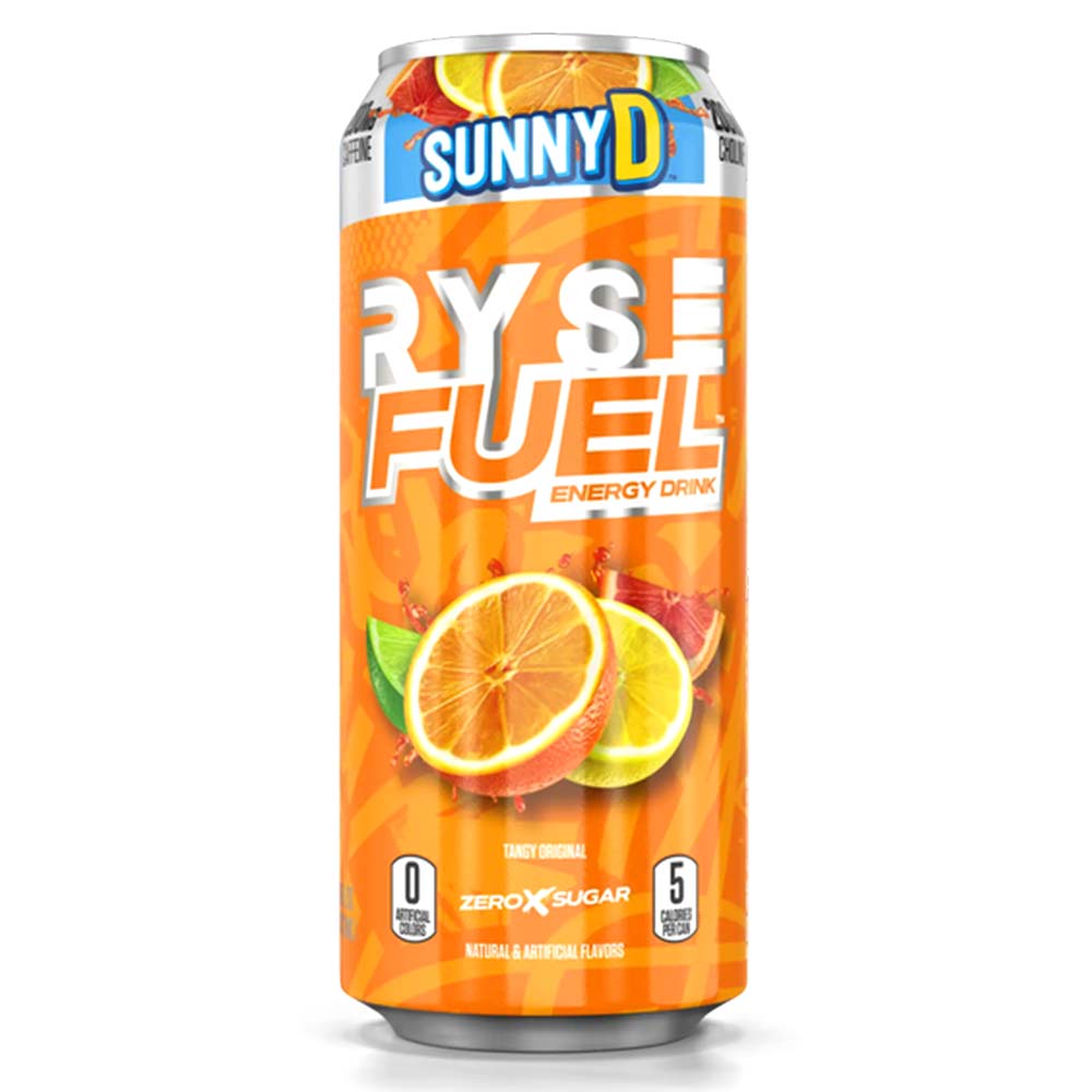 RYSE Fuel Energy Drink, Energetický drink, SunnyD Tangy Original, 473 ml Obrázek