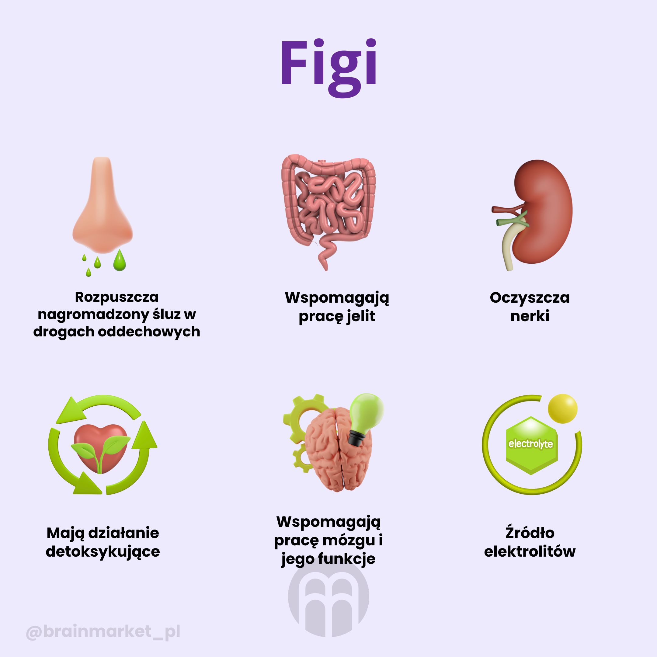 BrainMax Pure Fíky sušené - celé BIO, 250 g Obrázek