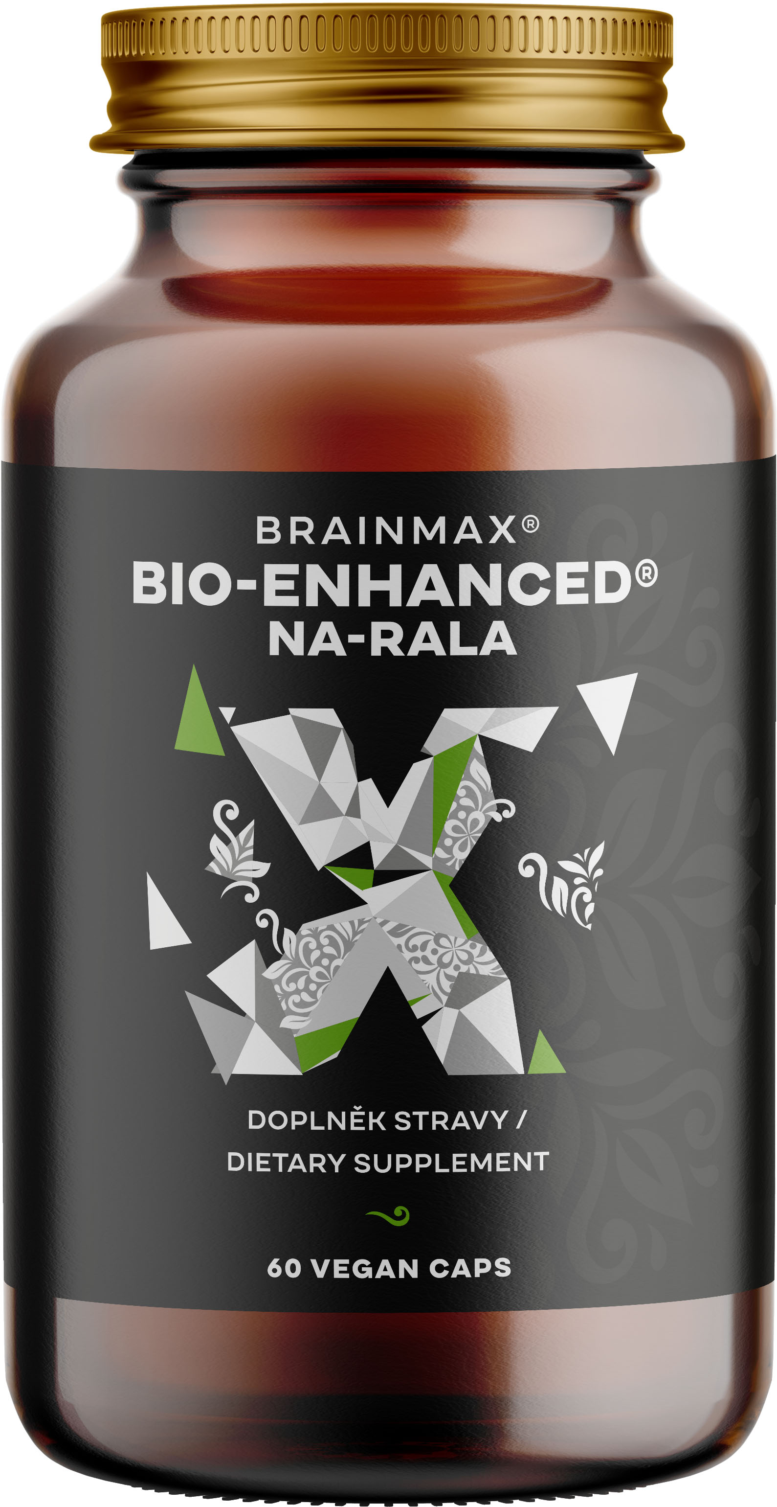 BrainMax Bio-Enhanced® Na-RALA, aktivní kyselina lipoová, 60 rostlinných kapslí Obrázek
