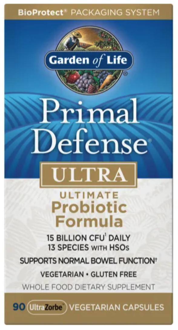 Garden of Life Primal Defense ULTRA Probiotic Formula - Primární obrana 90 kapslí Obrázek