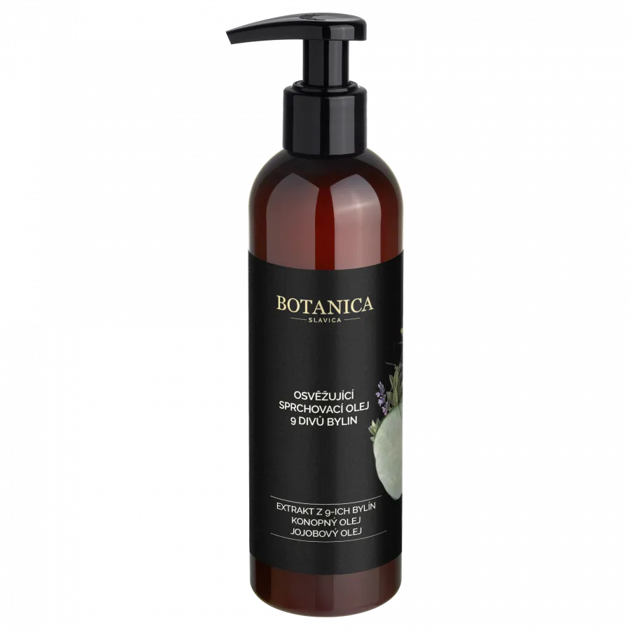 Botanica Slavica Sprchový olej 9 divů bylin, 250 ml Obrázek
