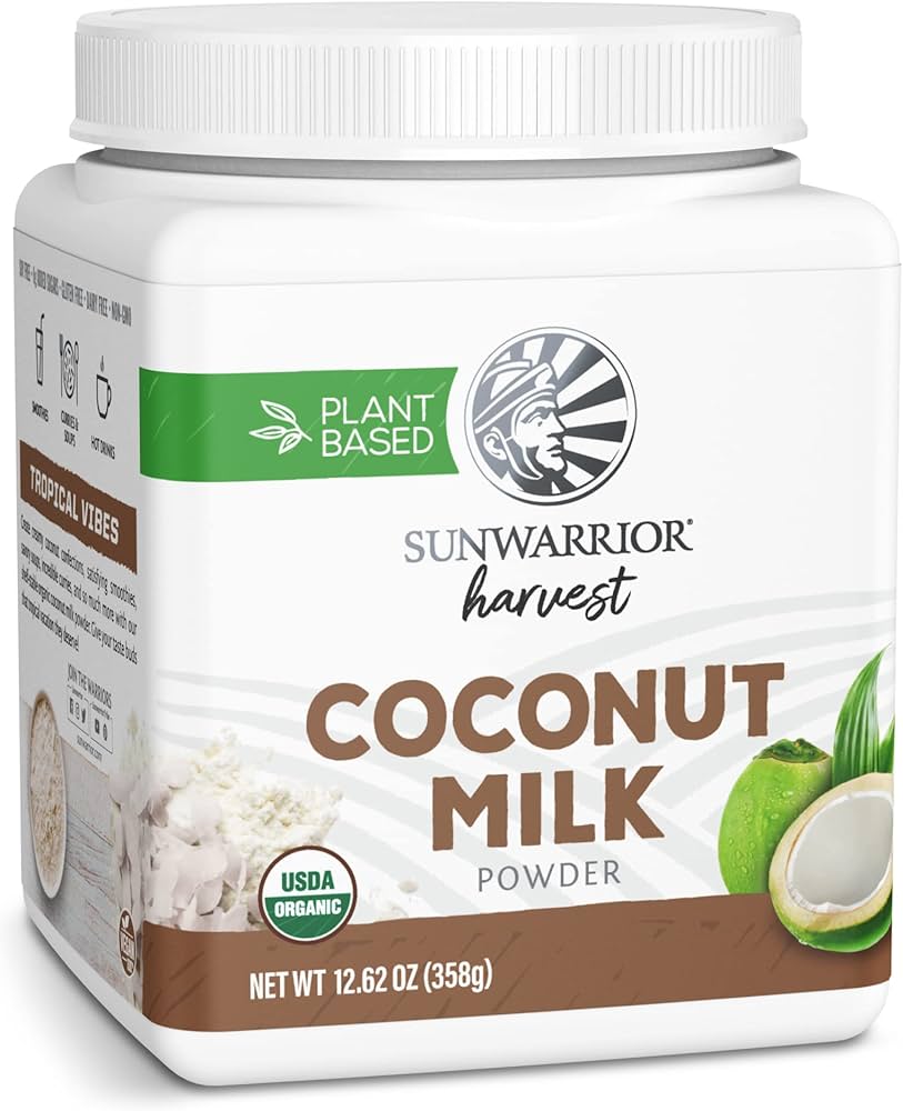 Sunwarrior Coconut Milk Powder, kokosové mléko v prášku, 358 g