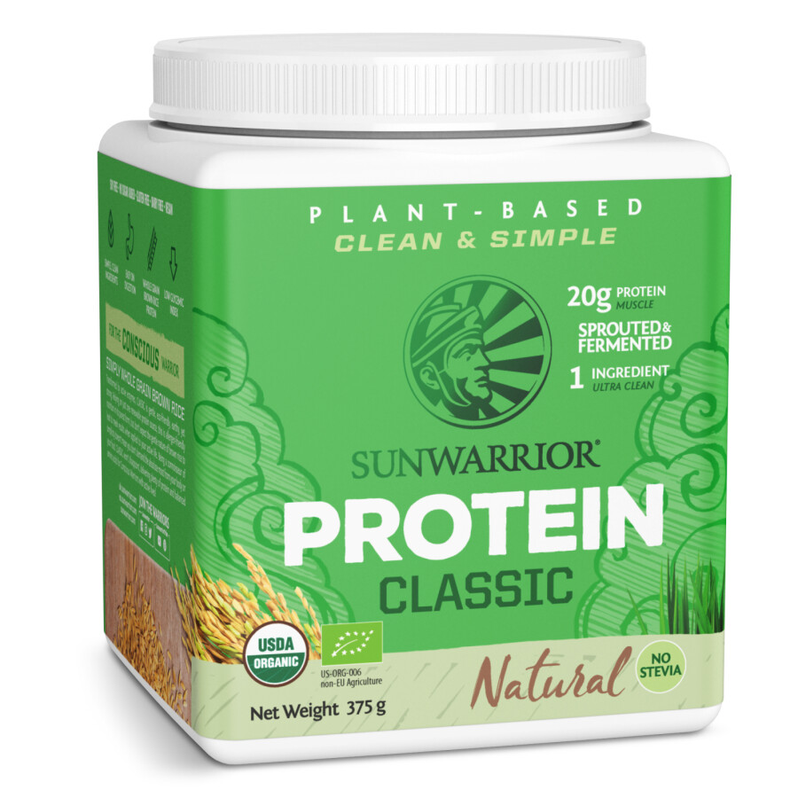 Sunwarrior Protein Classic BIO Natural, 375 g