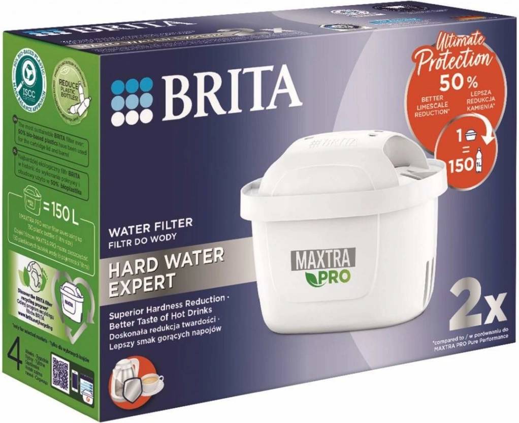 Brita Csereszűrő Maxtra PRO Hard Water Expert, 2 db