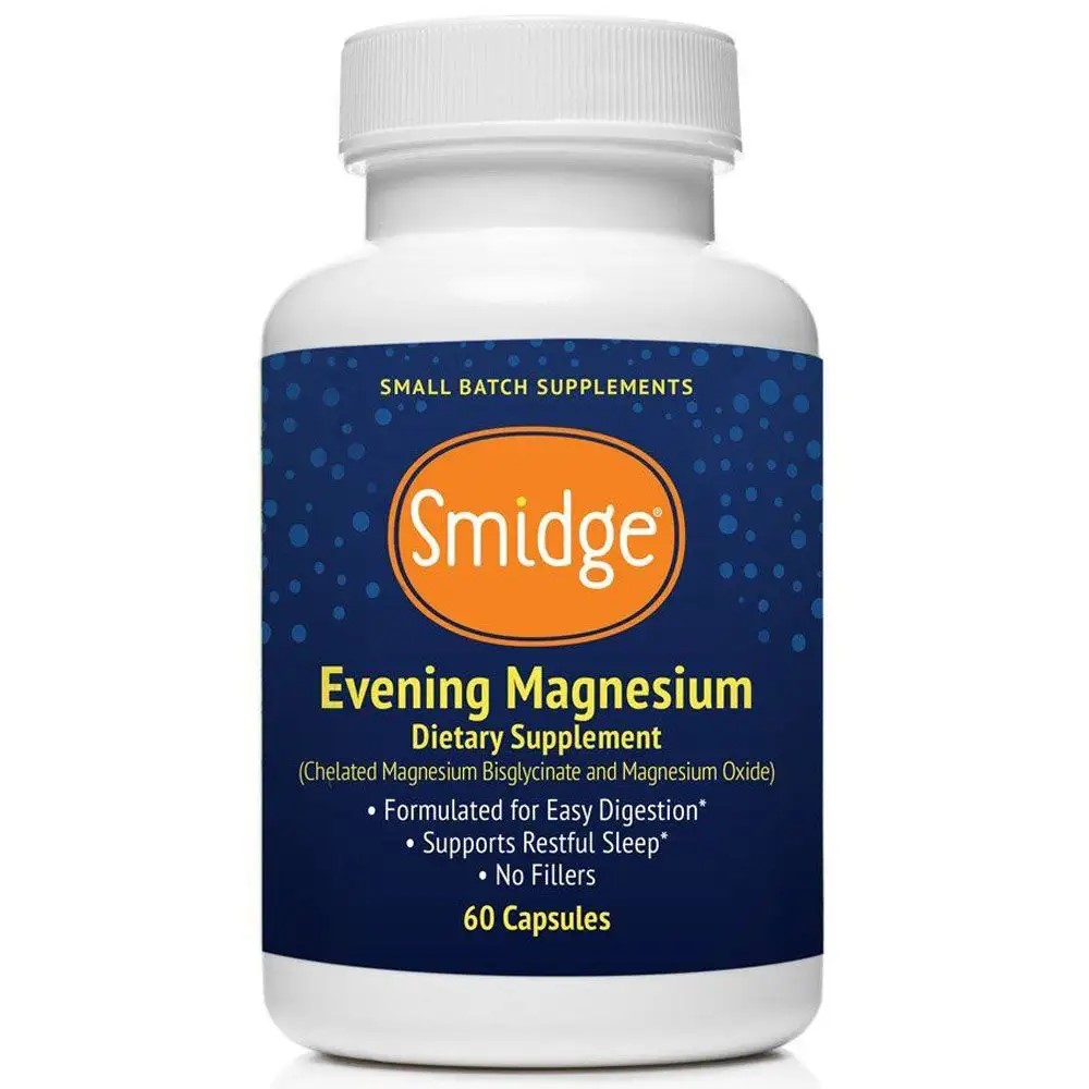 Smidge Evening Magnesium hořčík bisglycinát 60 kapslí Obrázek