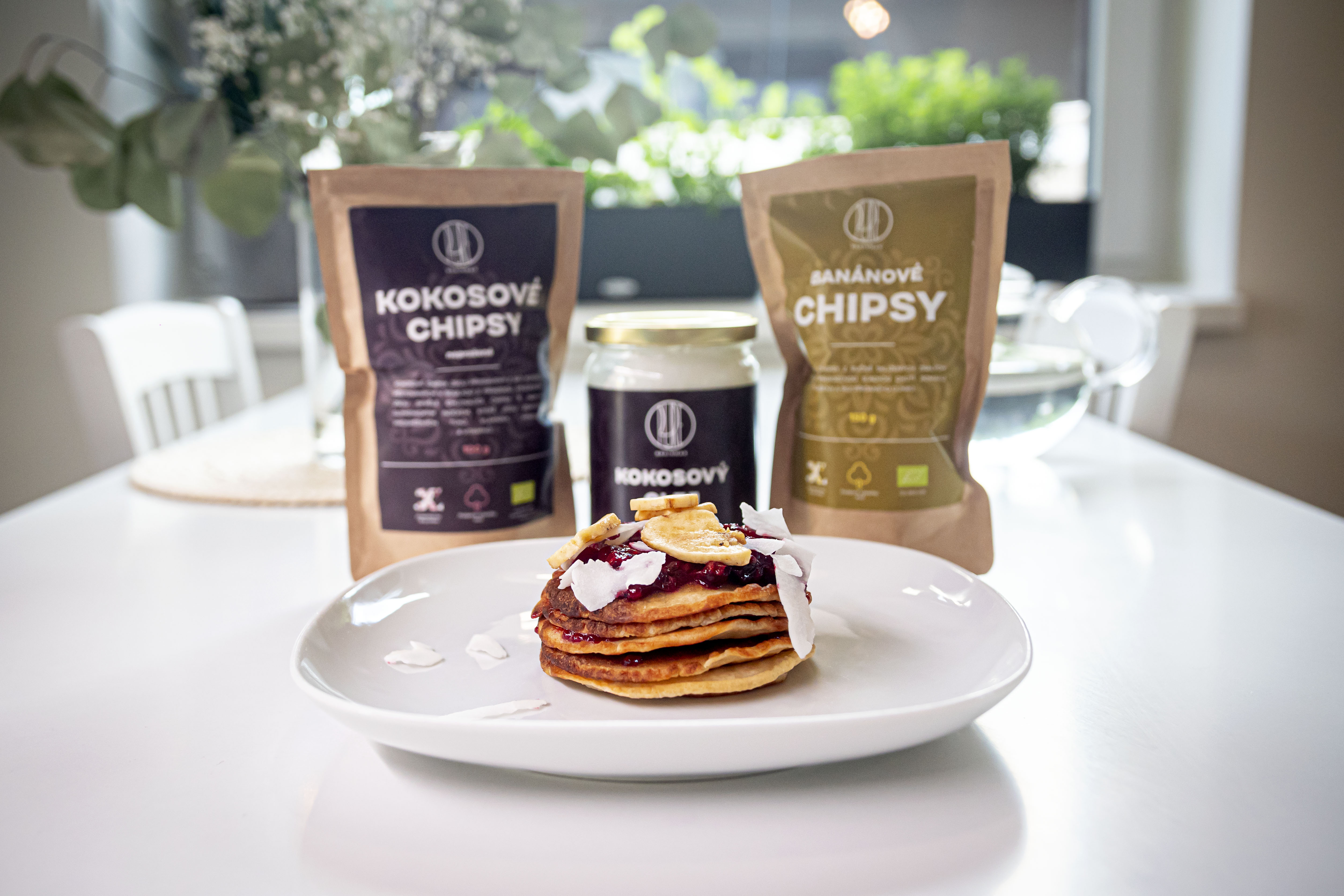 BrainMax Pure Kokosové chipsy BIO, 100 g Obrázek