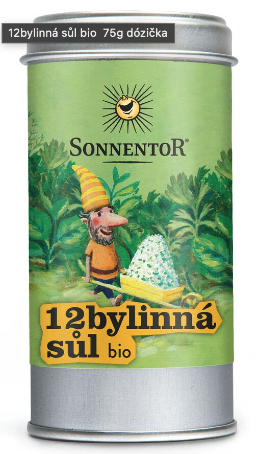 Sonnentor Sůl 12-ti bylinná BIO 75 g Obrázek