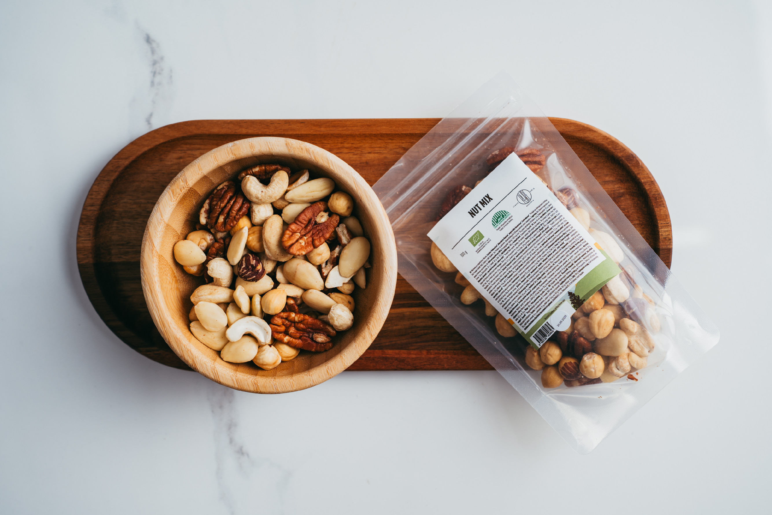 BrainMax Pure Nuts Mix, BIO, 100 g Obrázek