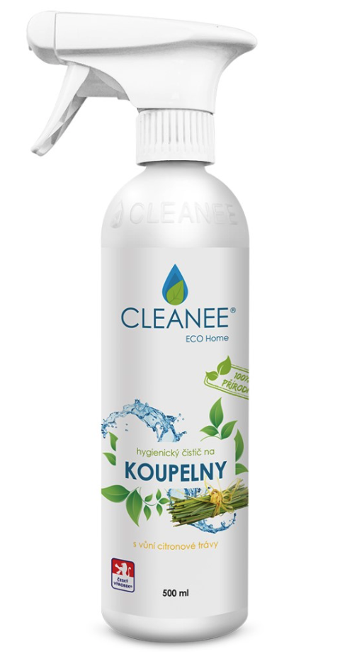 Cleanee ECO higieniczny środek czyszczący do łazienki, trawa cytrynowa, 500ml
