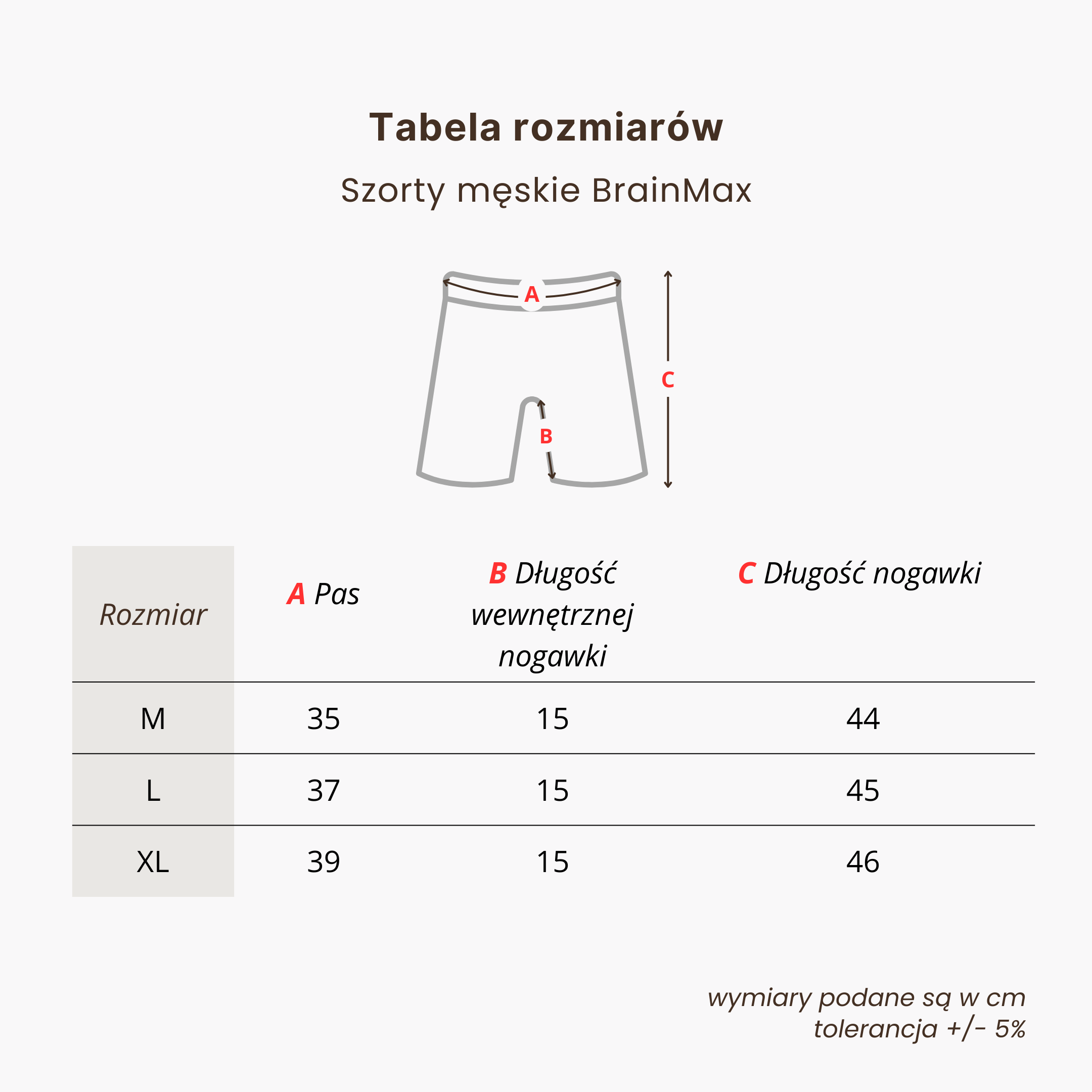 BrainMax pánské kraťasy, vínové Velikost: M Obrázek