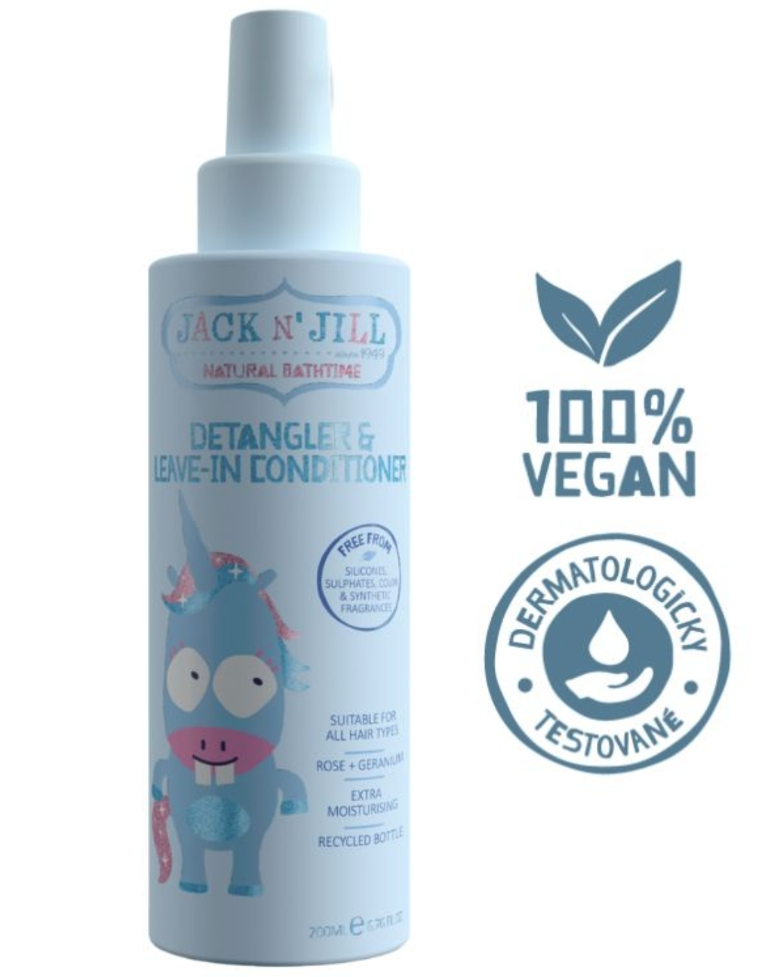 Jack N´Jill Bezoplachový kondicionér ve spreji 200 ml Obrázek