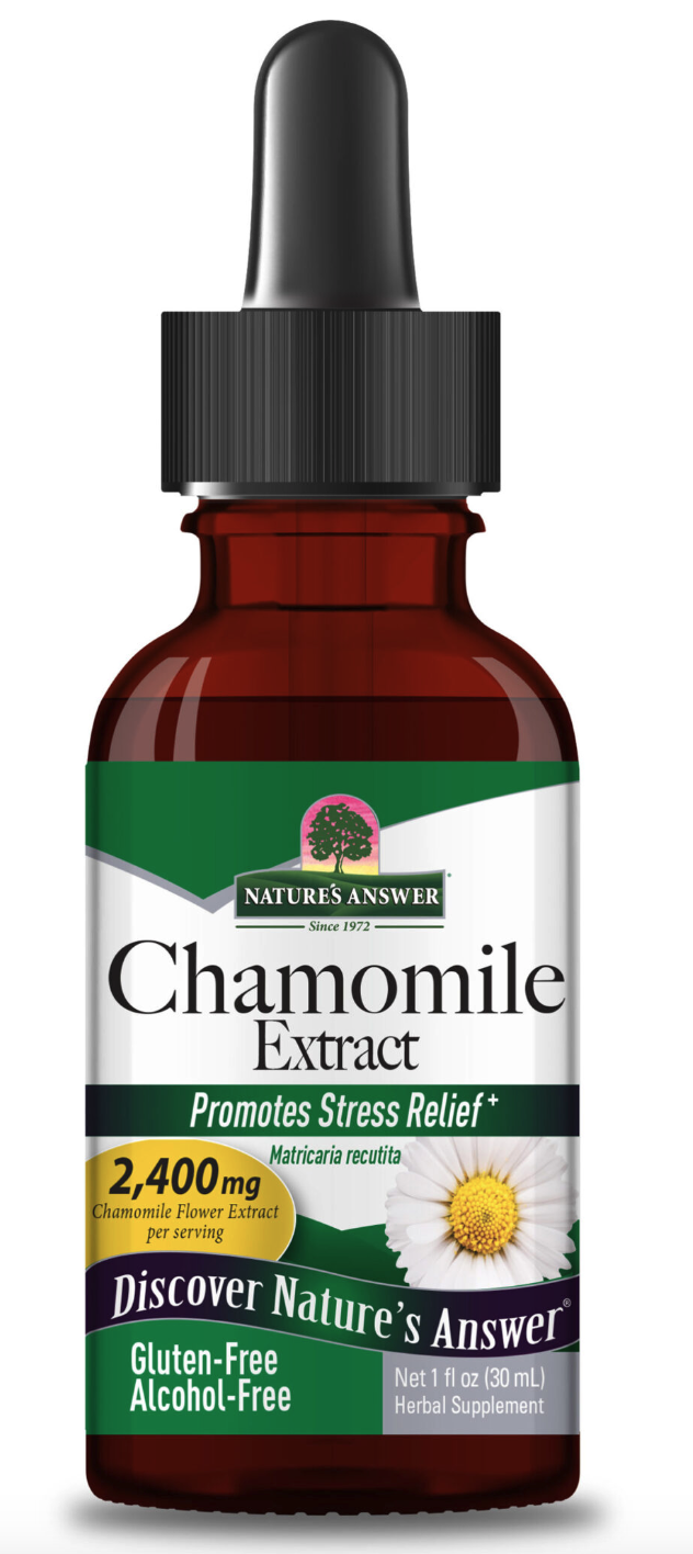 Nature's Answer Chamomile Extract, extrakt z heřmánku, 30 ml Obrázek