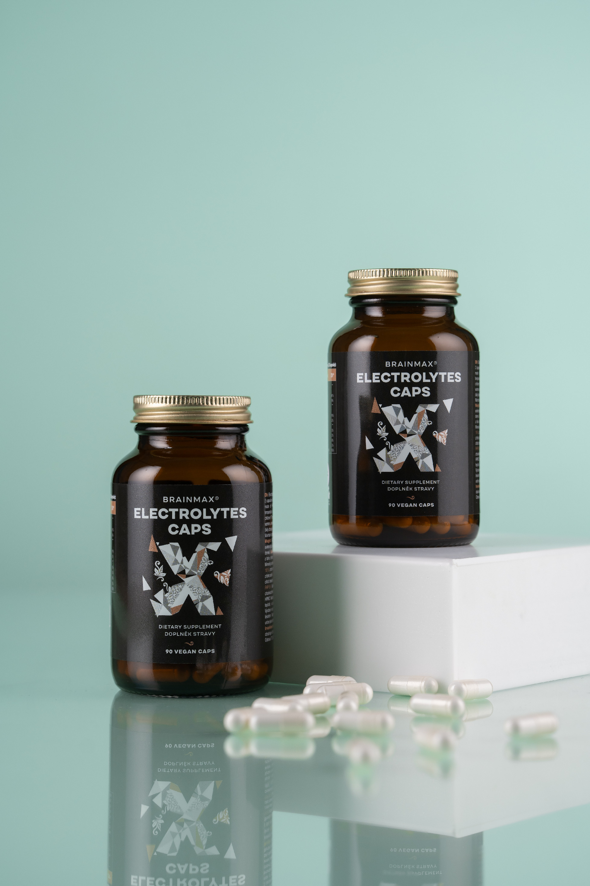BrainMax Electrolytes Caps, 90 rostlinných kapslí Obrázek