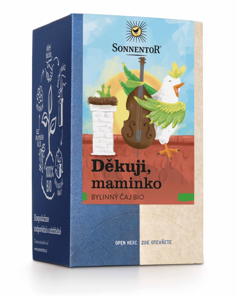 Sonnentor Děkuji, maminko bylinný čaj BIO 27 g Obrázek
