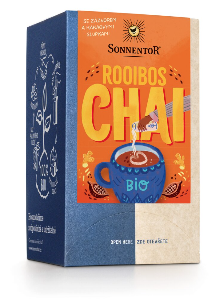 Sonnentor - Chai rooibos, porcovaný čaj, BIO, 18 ks Obrázek