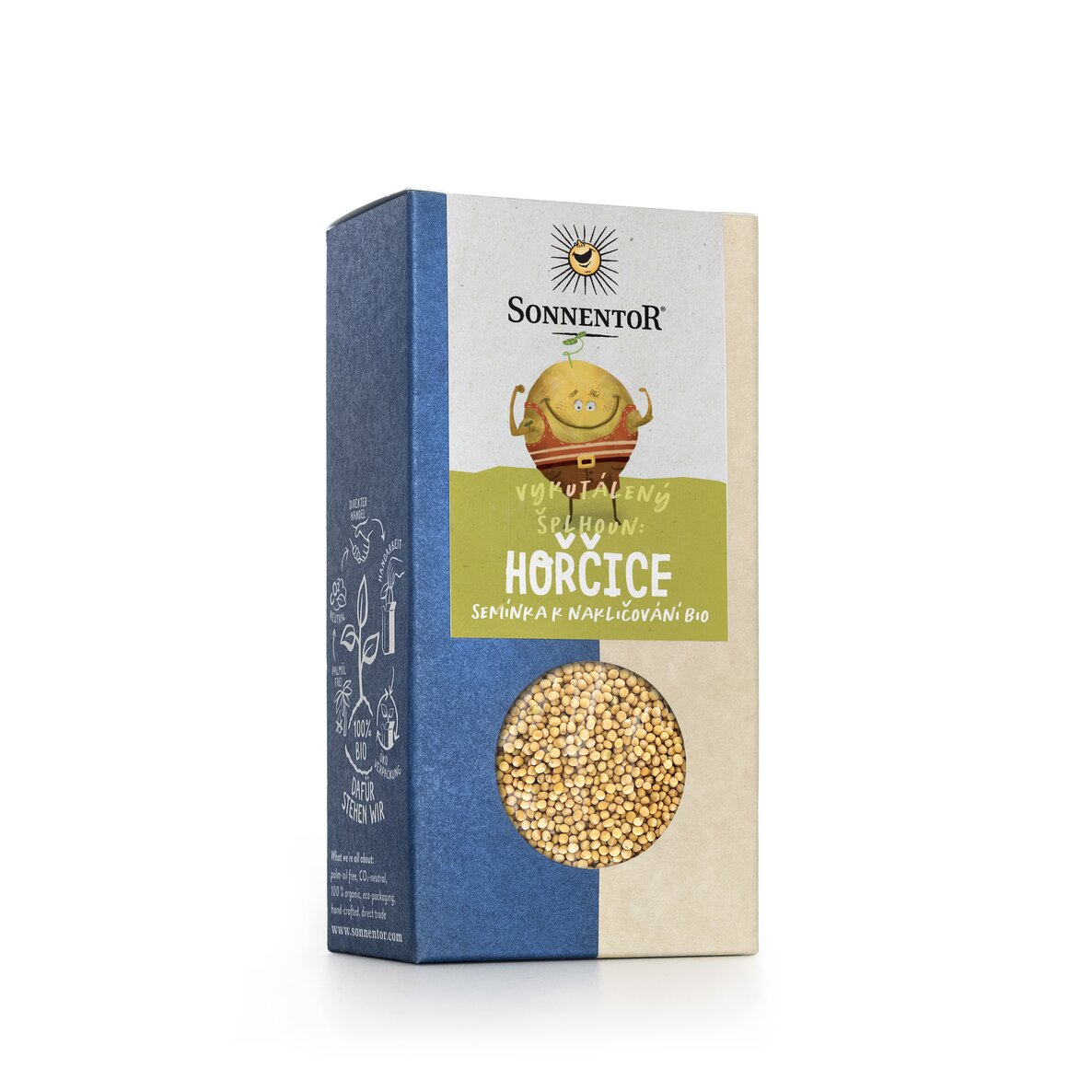 Sonnentor Hořčice, semínka k nakličování, BIO, 120 g Obrázek
