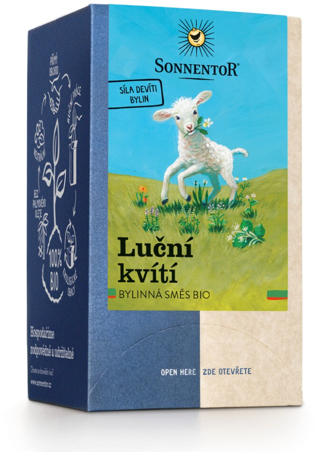 Sonnentor Luční kvítí BIO 27 g porcovaný dvoukomorový Obrázek