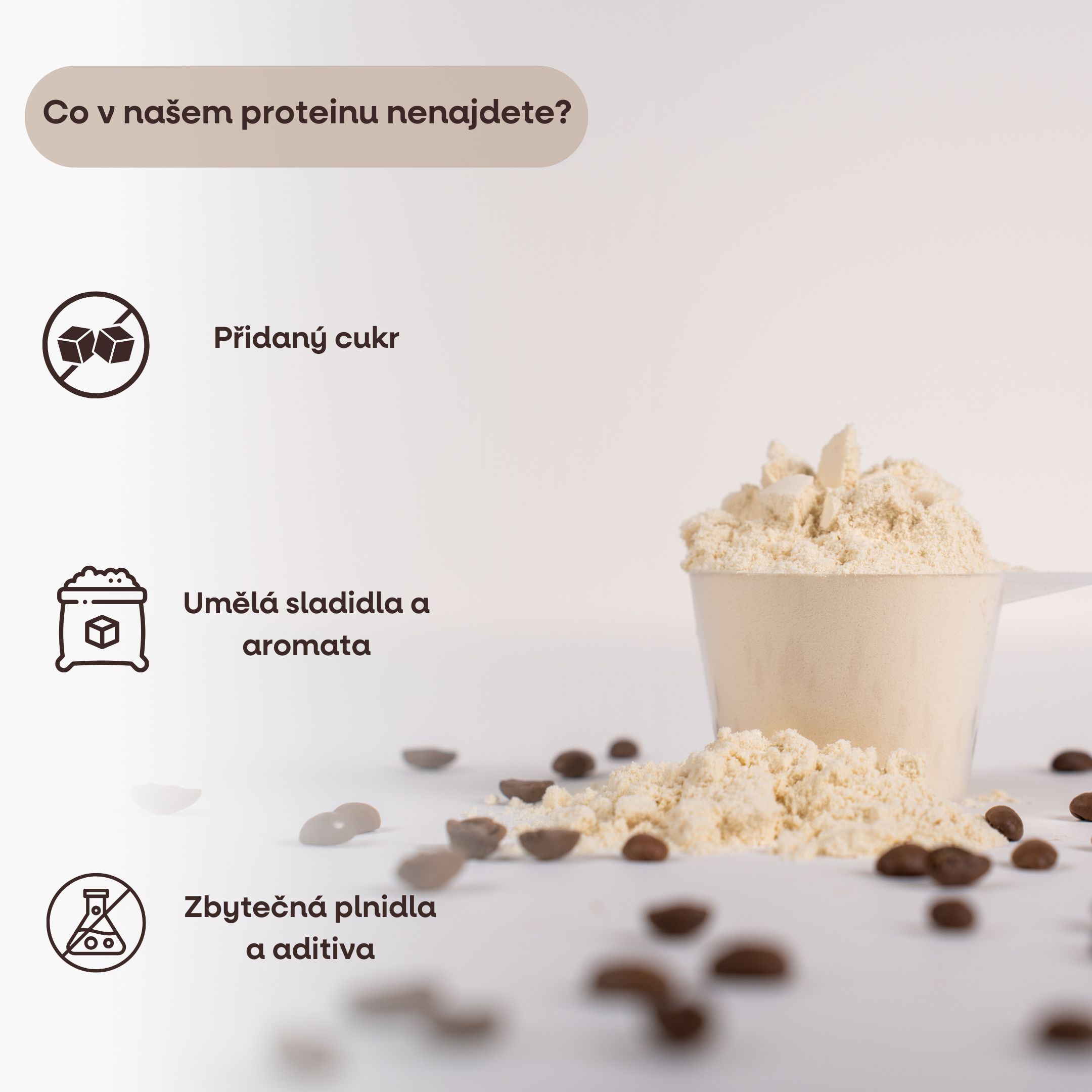 BrainMax Grass-fed Whey Protein, Ledová káva, 1000 g Obrázek