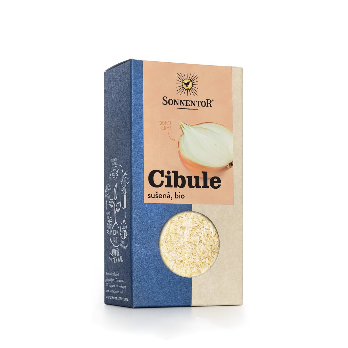 Sonnentor Cibule sušená BIO 75 g Obrázek