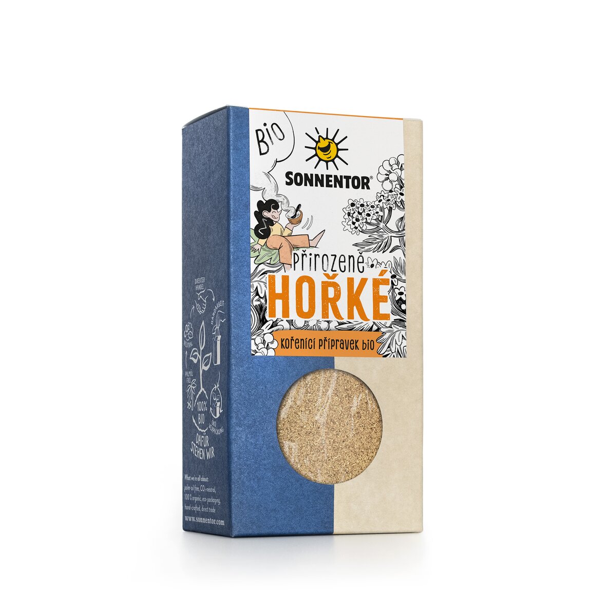 Sonnentor Naturalnie gorzki, preparat przyprawowy, ekologiczny, 60 g