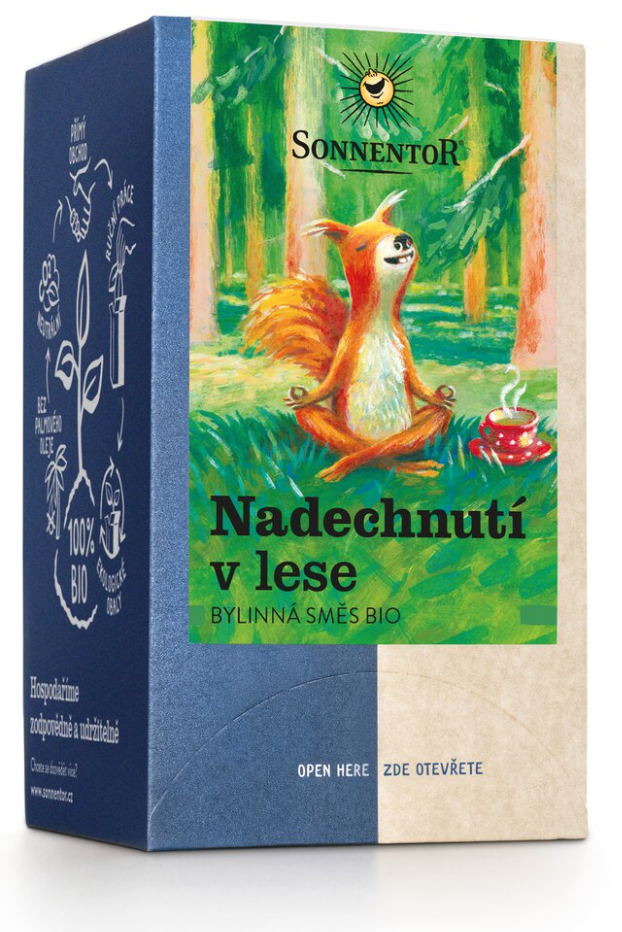 Sonnentor Čaj Nadechnutí v lese BIO 18 sáčků Obrázek