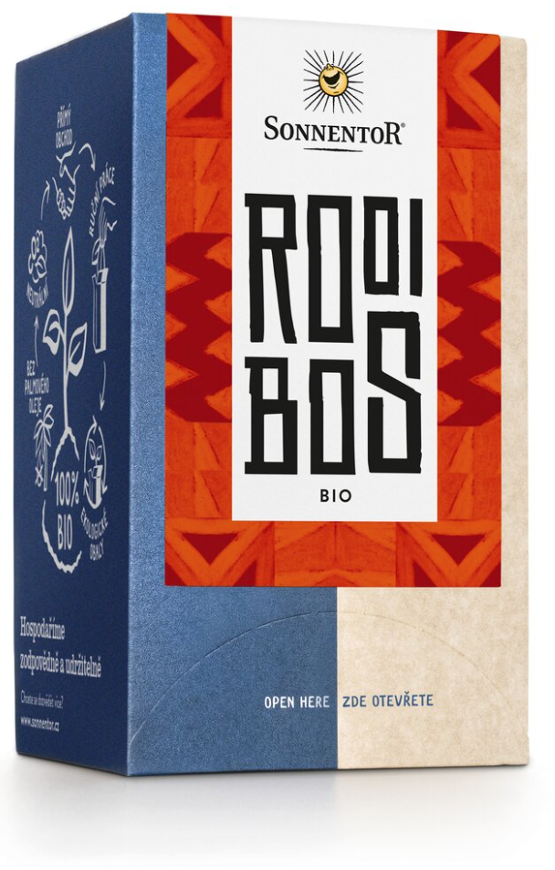 Sonnentor Rooibos BIO čaj 18 sáčků Obrázek
