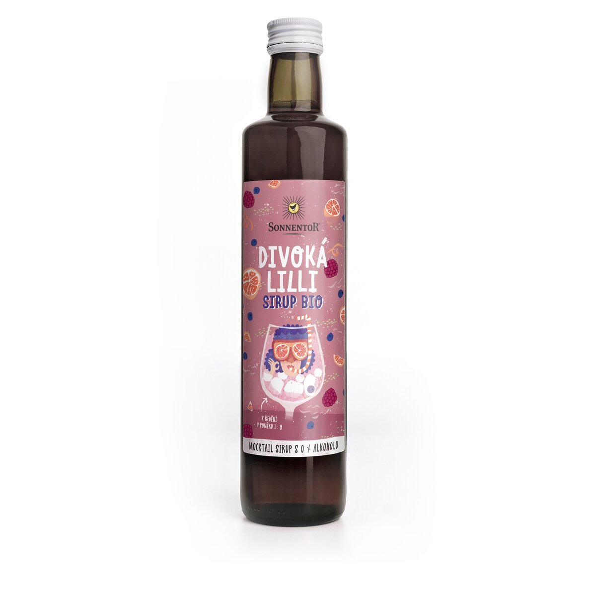 Syrop Sonnentor Wild Lilli, organiczny, 500 ml