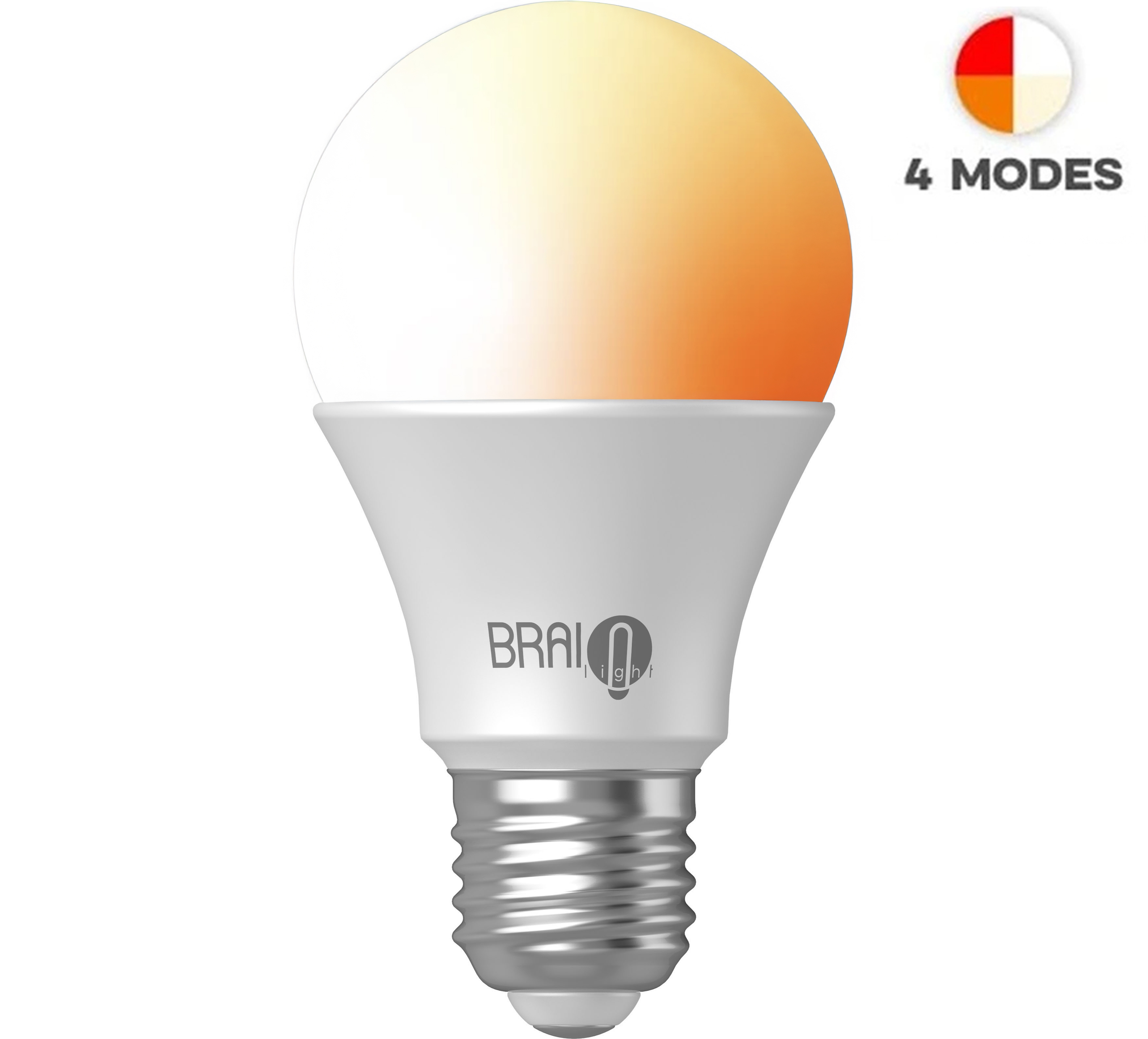 BrainLight 4steps Bulb Żarówka, E27, 7 W, 1300 - 4000 K, 4 rodzaje światła