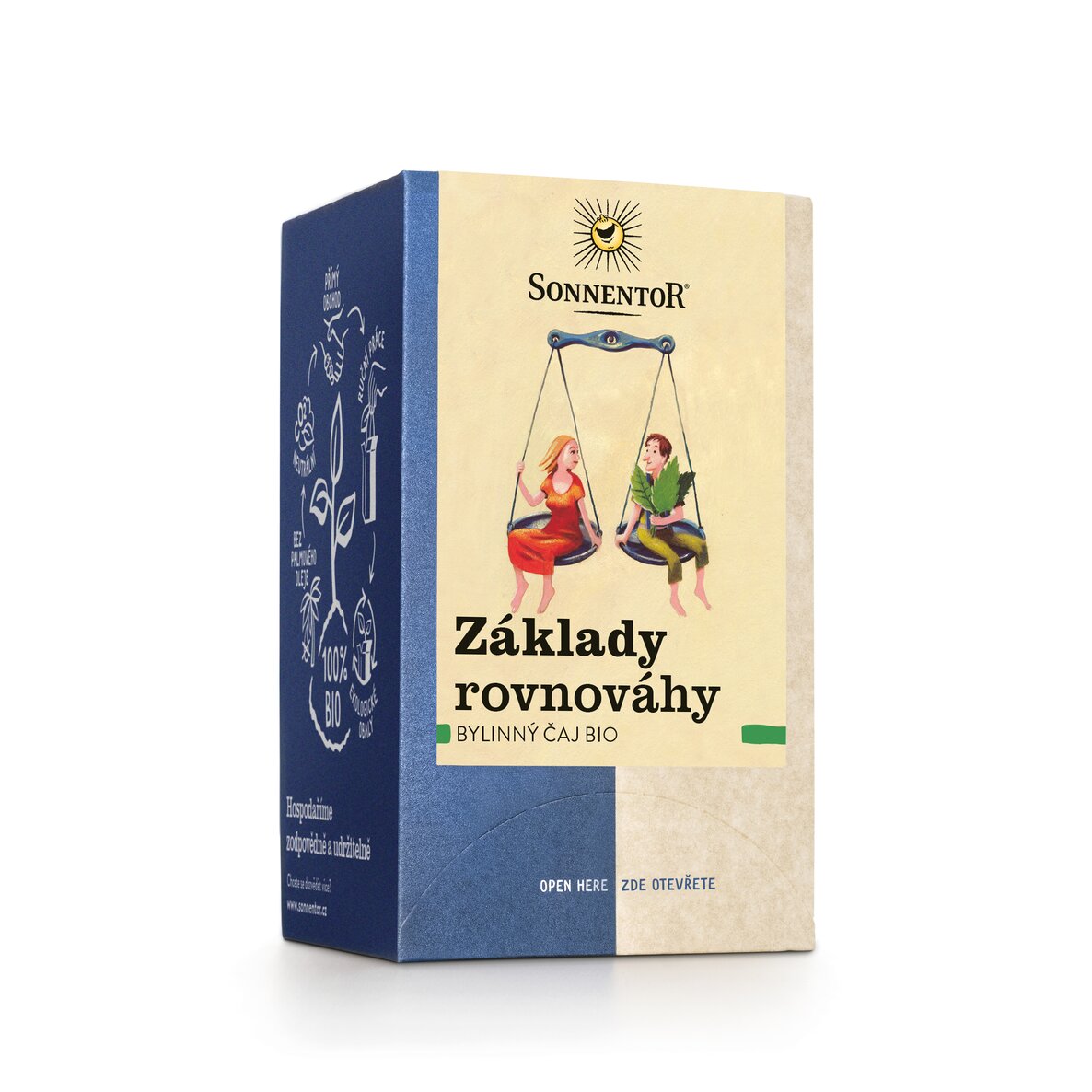 Sonnentor Základ rovnováhy čaj BIO 27 g Obrázek