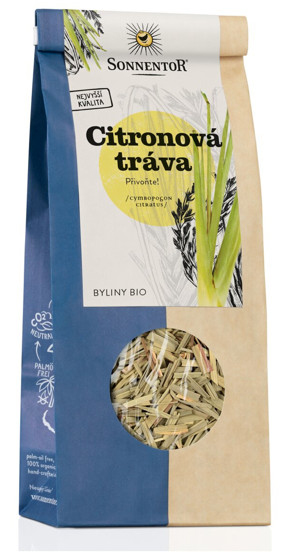Sonnentor - Trawa cytrynowa, sypka, ekologiczna, 80 g
