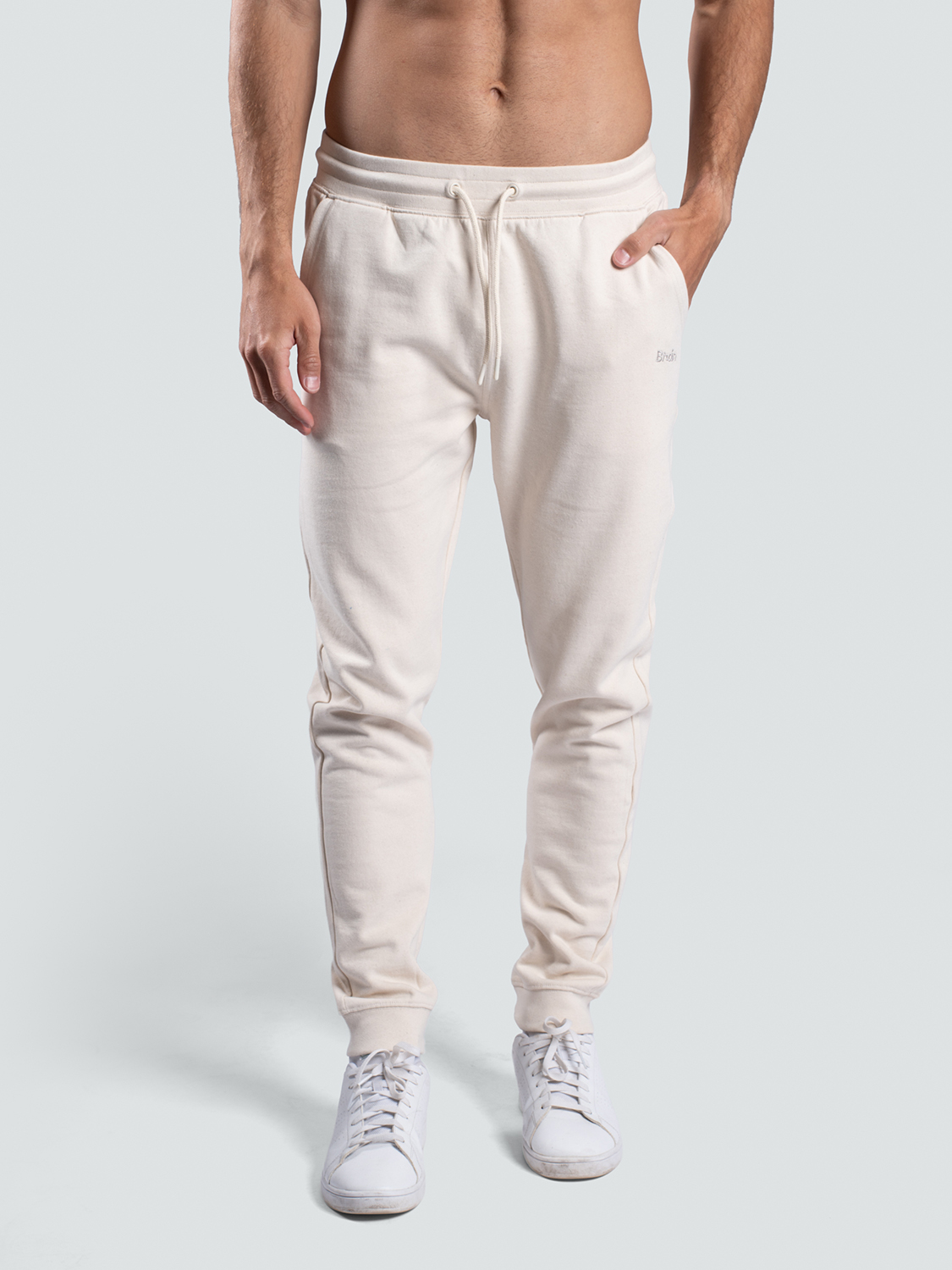 BrainMax unisex spodnie dresowe, beżowe Rozmiar: XL