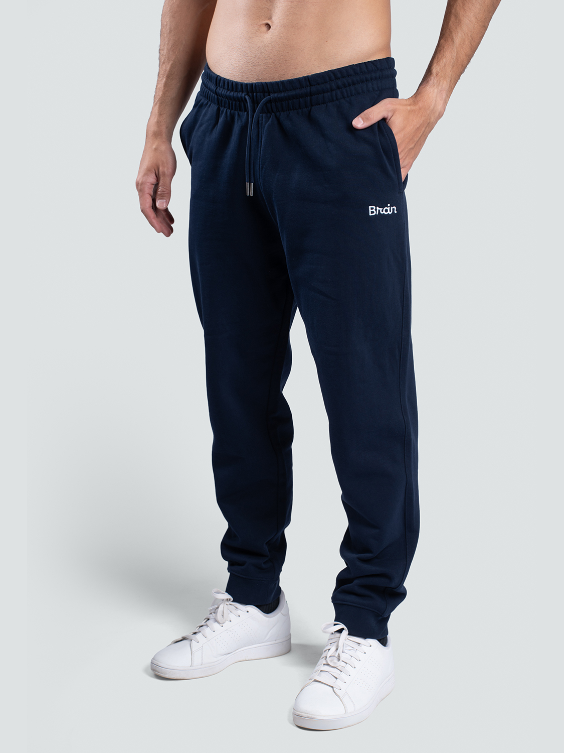 BrainMax unisex spodnie dresowe, niebieskie Rozmiar: XS