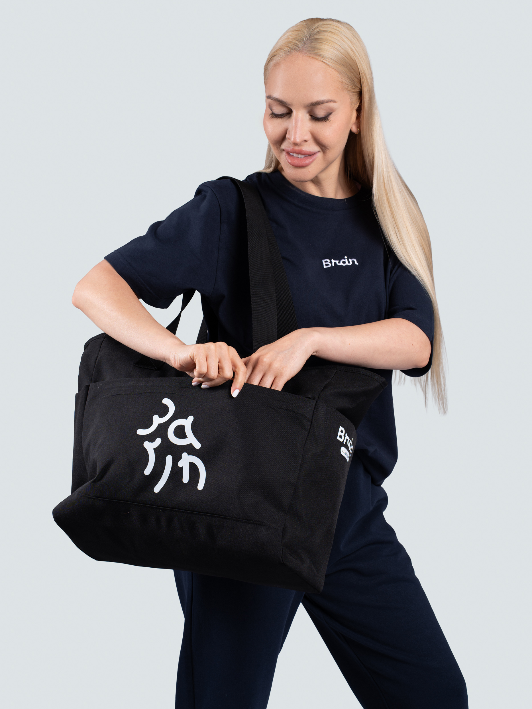 Koszulka BrainMax unisex, niebieska Rozmiar: S (zdjęcie 5)