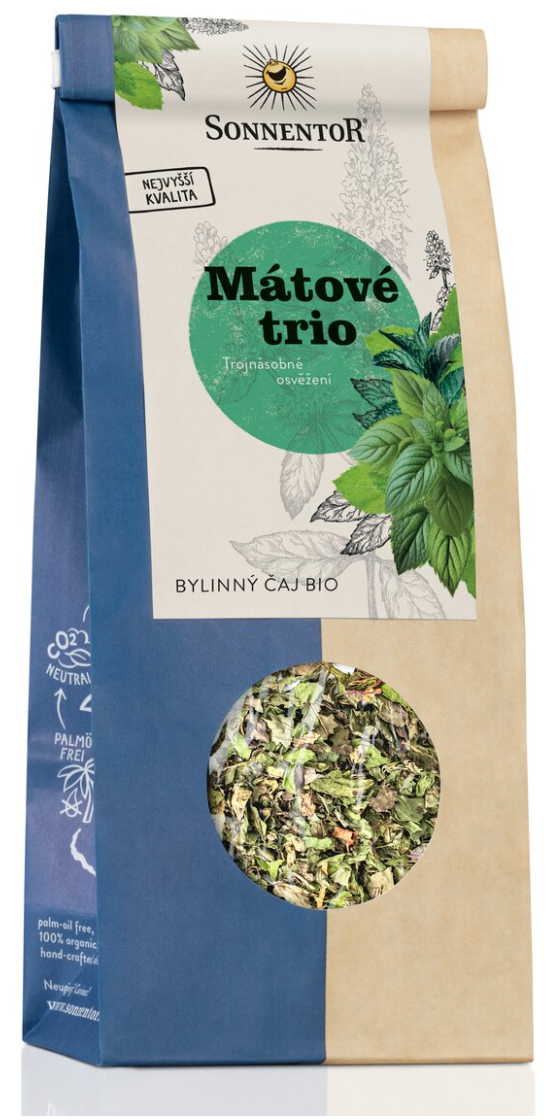 Sonnentor Mátové trio sypaný BIO 50 g Obrázek