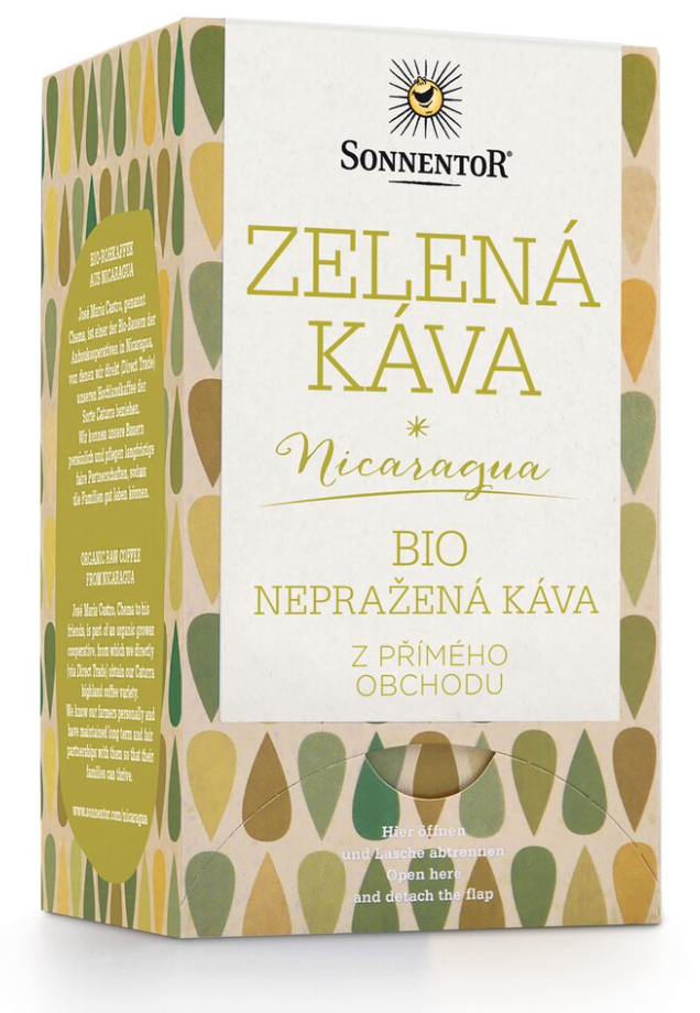 BIO Zelená káva - Sonnentor Obrázek