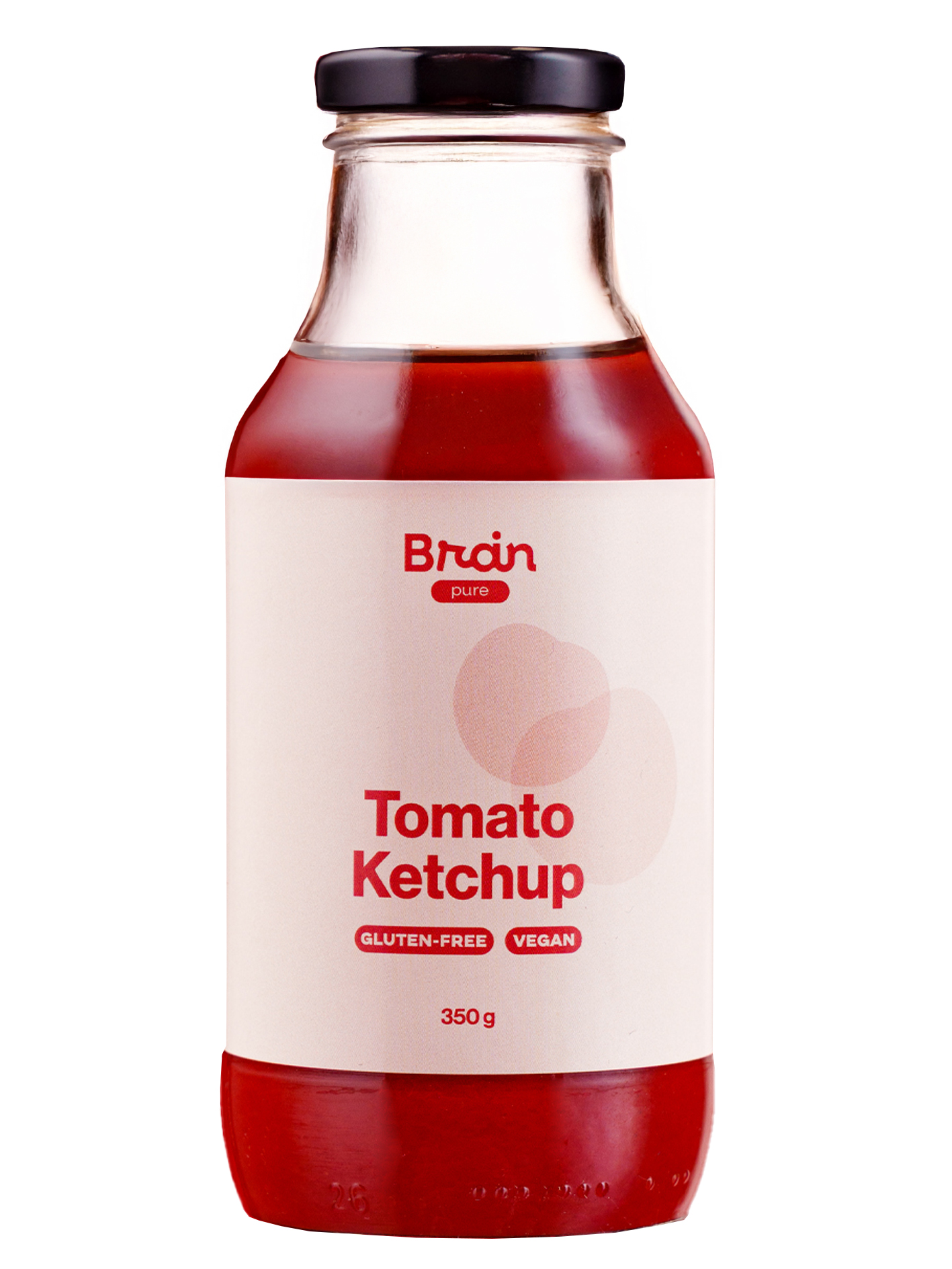 BrainMax Pure® ketchup pomidorowy, ketchup pomidorowy, 350 g