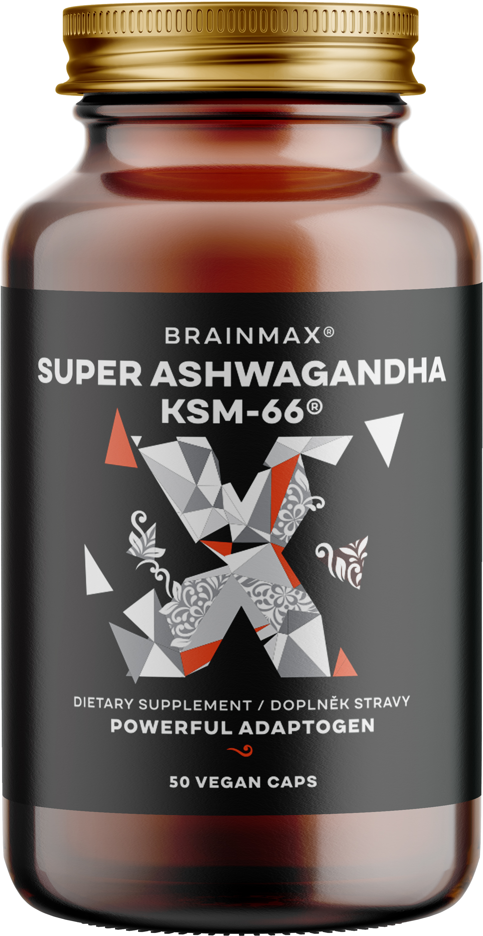 BrainMax Super Ashwagandha extract KSM-66®, 50 kapsułek roślinnych