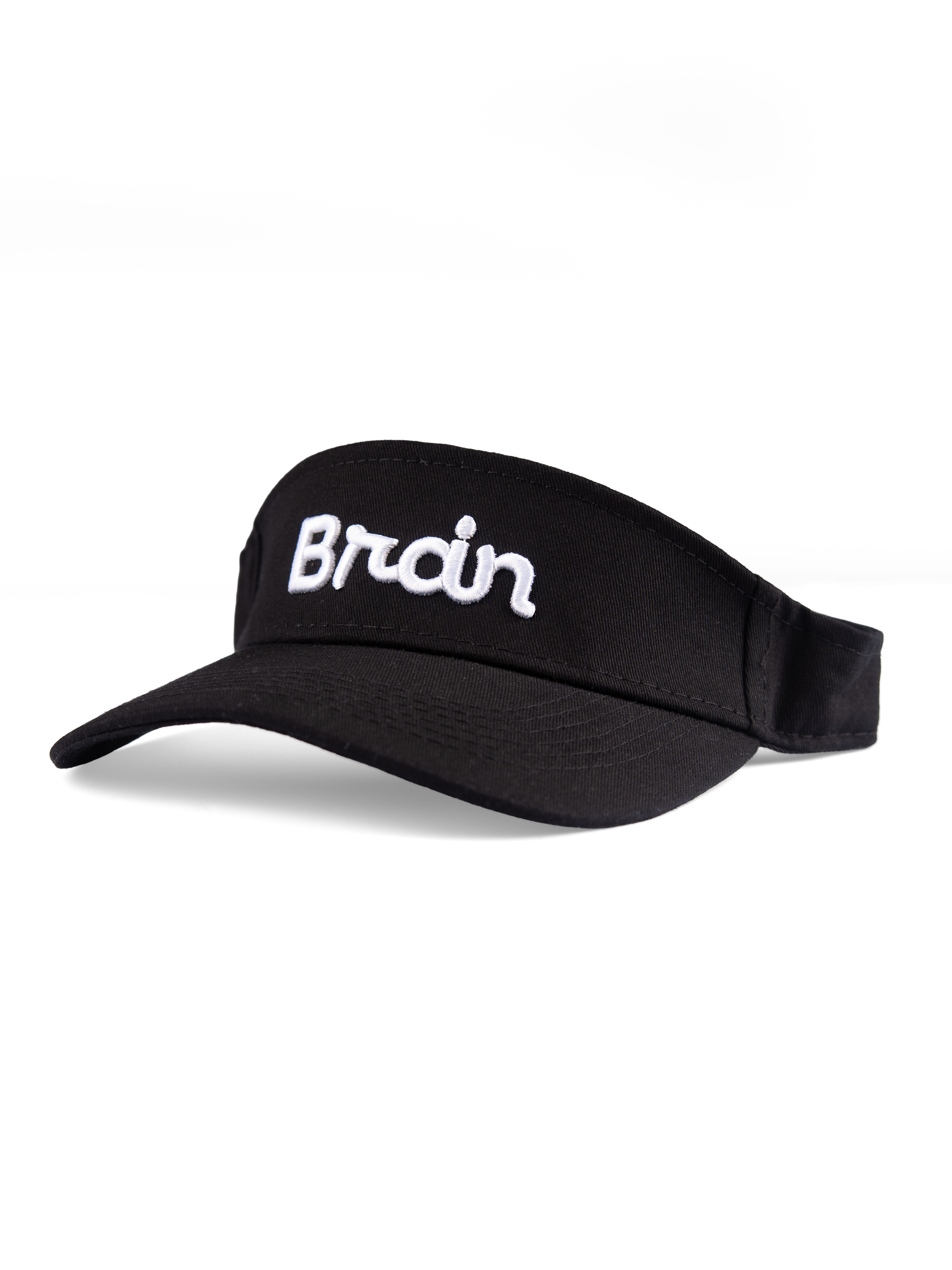 Czapka Brain unisex, czarna, napisy białe