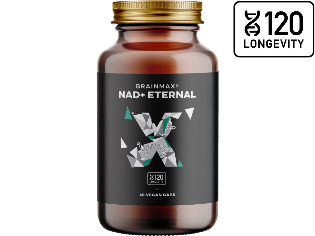 BrainMax NAD+ Eternal, 60 kapsułek roślinnych