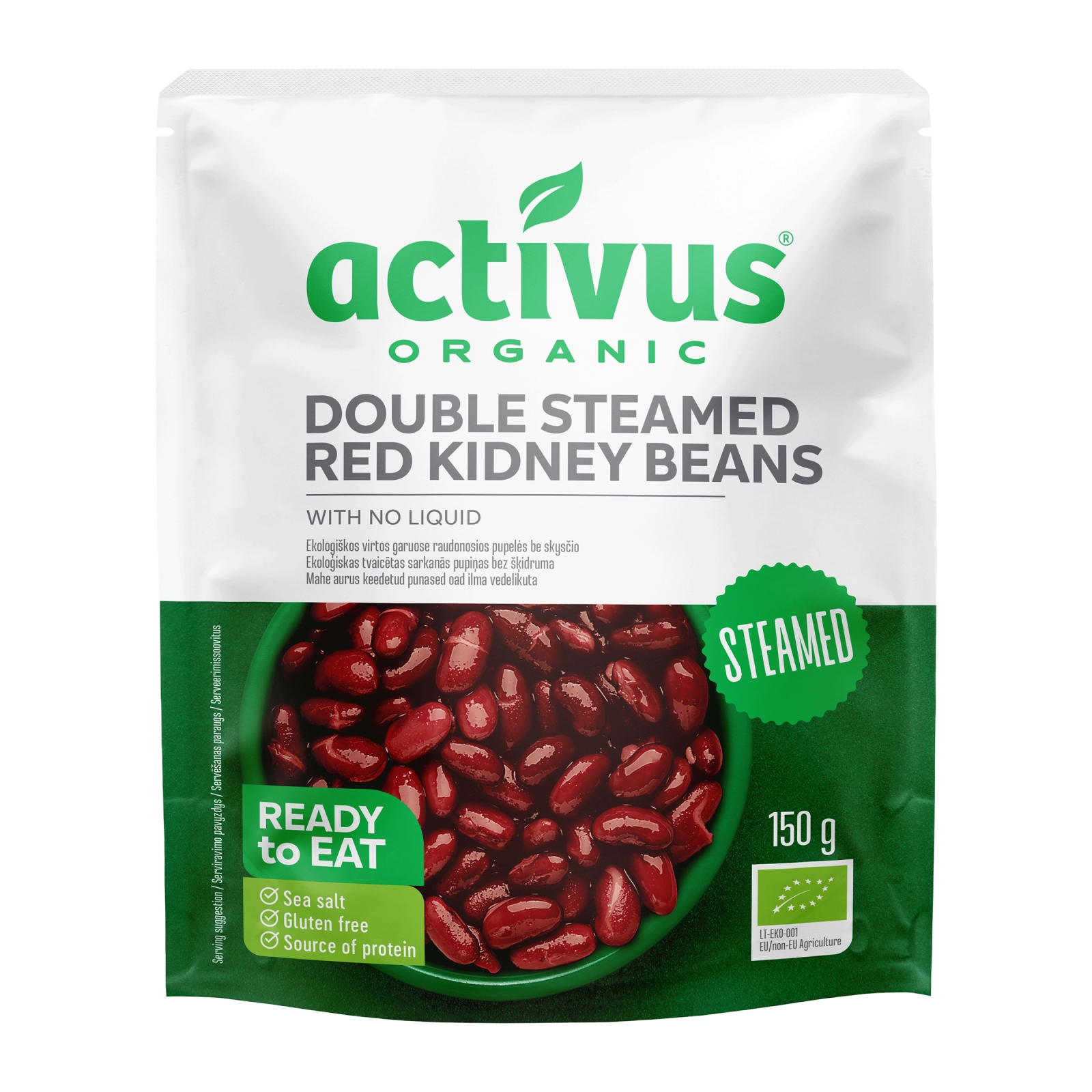Activus Fasola czerwona bez zalewy, 150 g