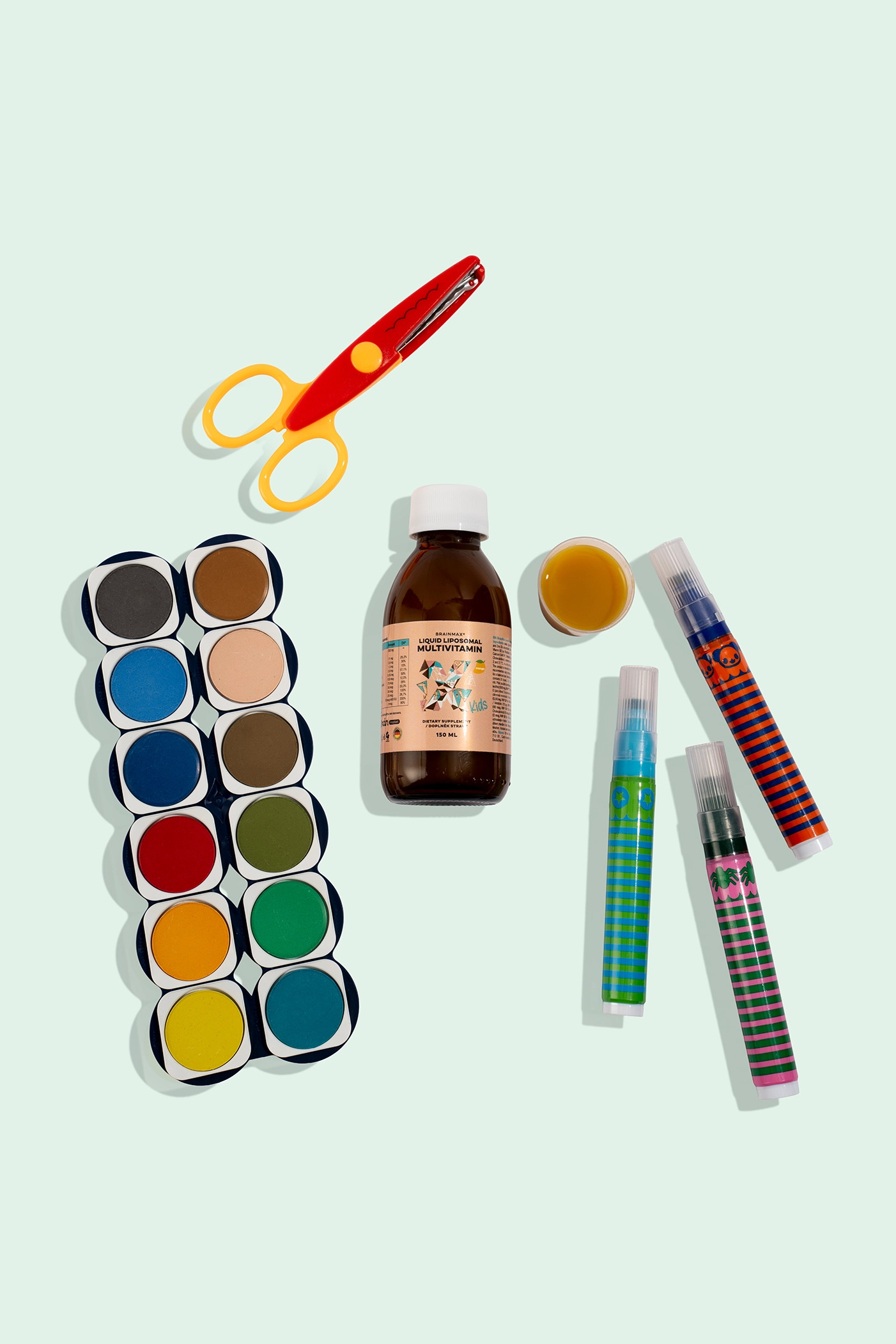 BrainMax KIDS Płynna liposomalna multiwitamina, mango, 150 ml (zdjęcie 5)