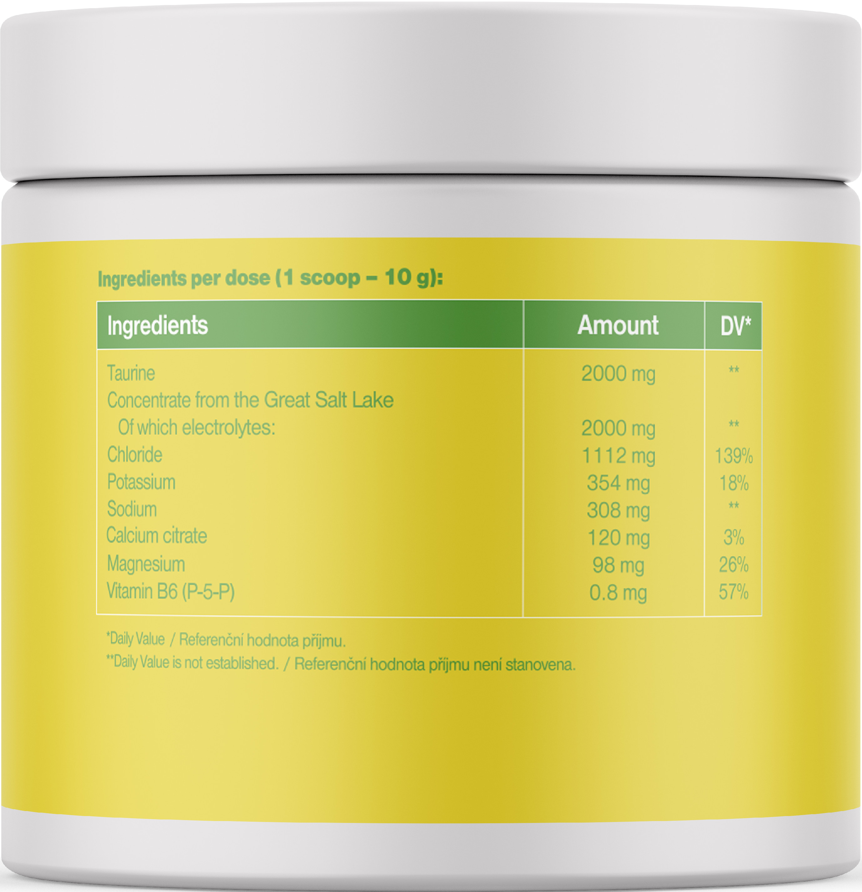 BrainMax Hydration Electrolytes, cytryna, 30 porcji, 300 g (zdjęcie 2)