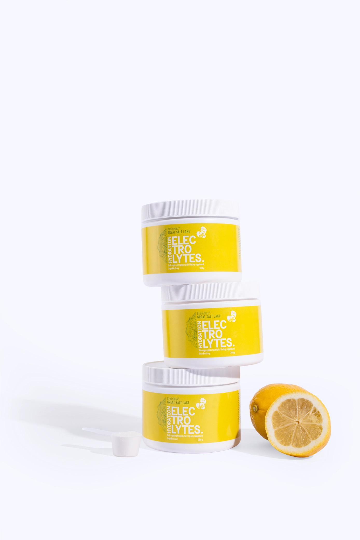 BrainMax Hydration Electrolytes, cytryna, 30 porcji, 300 g (zdjęcie 5)