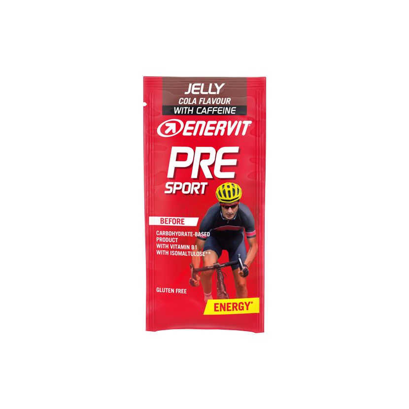 Enervit PRE Sport z kofeiną, cola, 45 g