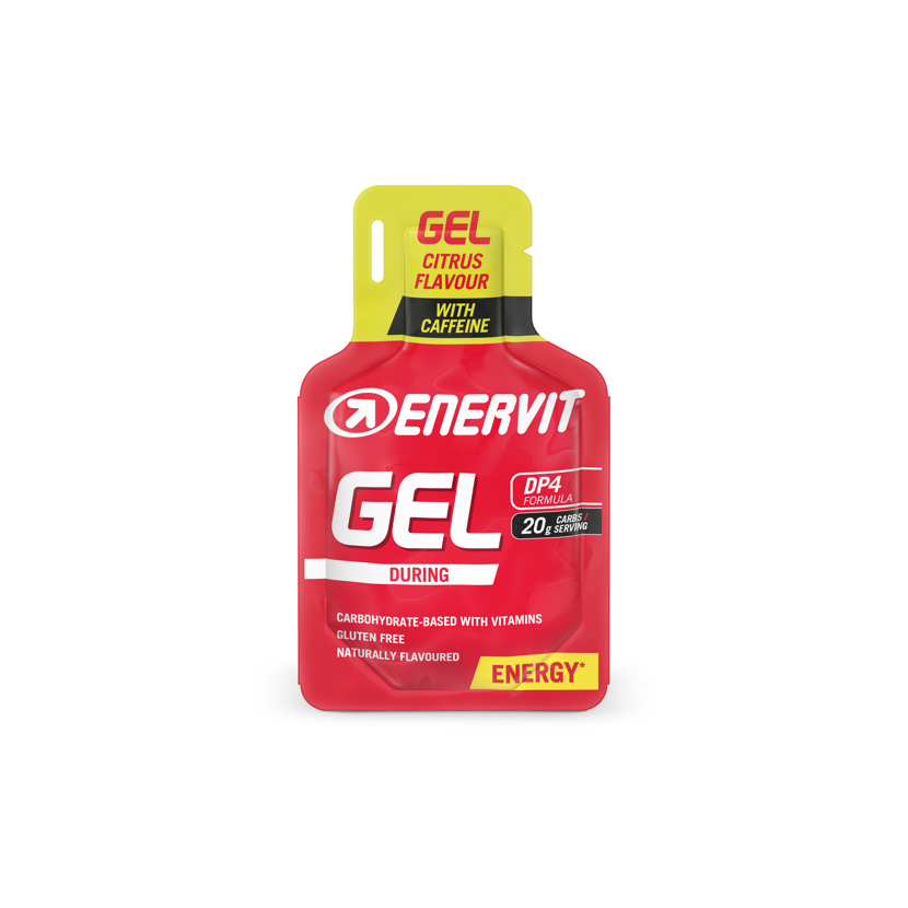 Enervit Gel z kofeiną, cytrusowy, 25 ml