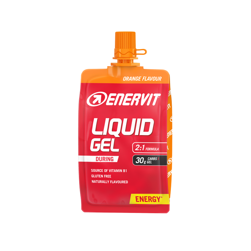 Enervit Liquid Gel, pomarańczowy, 60 ml