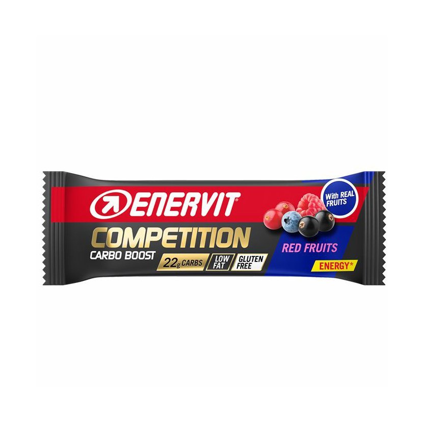 Baton Enervit Competition, owoc czerwony, 30 g