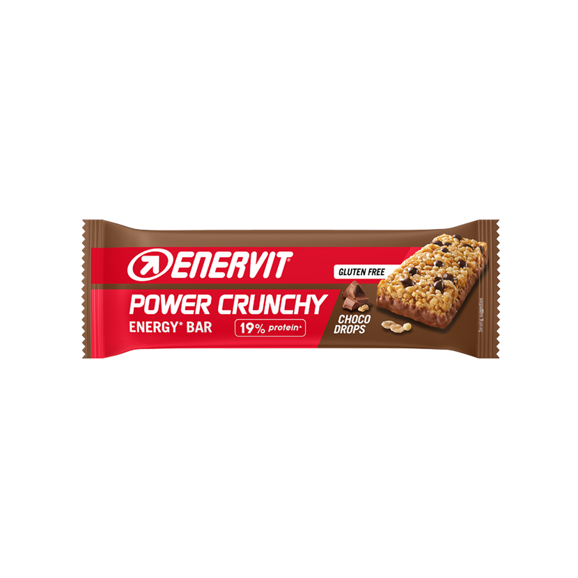 Baton Enervit Power Crunchy, czekoladowy, 40 g